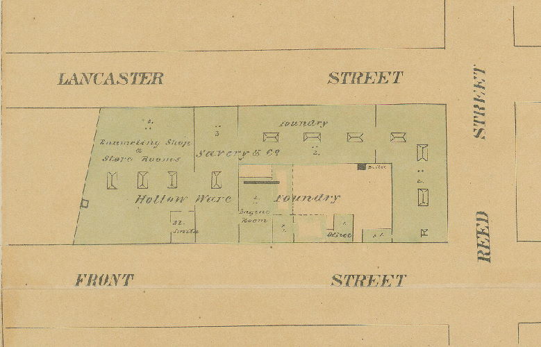 Plate 92, Section B2, Maps of the City of Philadelphia, vol. 7