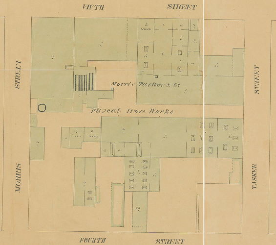 Plate 93, Section A5, Maps of the City of Philadelphia, vol. 7