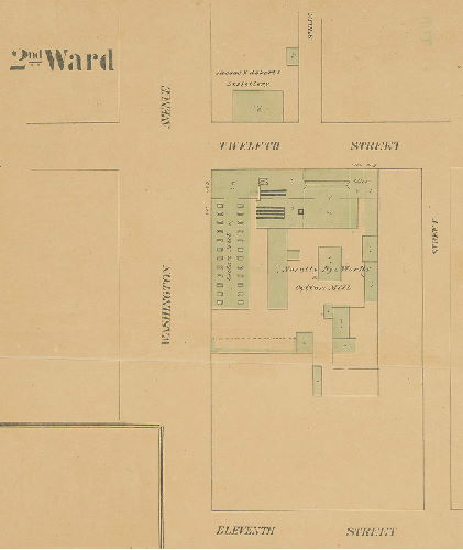 Plate 95, Section A1, Maps of the City of Philadelphia, vol. 7