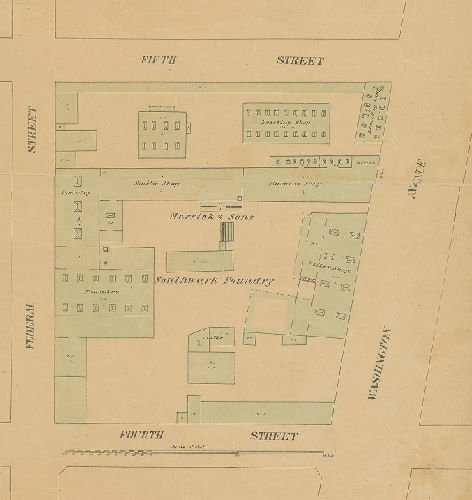 Plate 95, Section B2, Maps of the City of Philadelphia, vol. 7