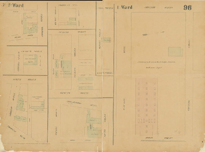 Plate 96, Maps of the City of Philadelphia, vol. 7