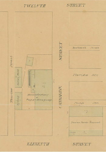 Plate 96, Section A5, Maps of the City of Philadelphia, vol. 7