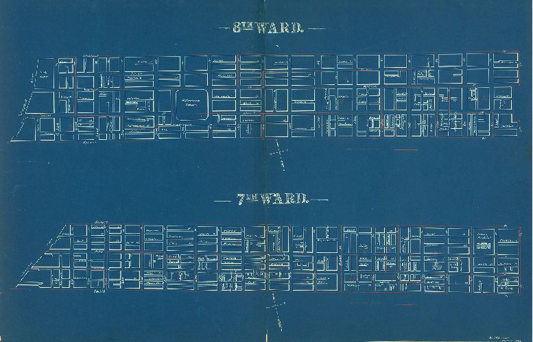 Ward 7-8, Schiedt's Atlas of the City of Philadelphia