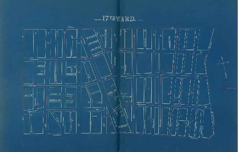 Ward 17, Schiedt's Atlas of the City of Philadelphia
