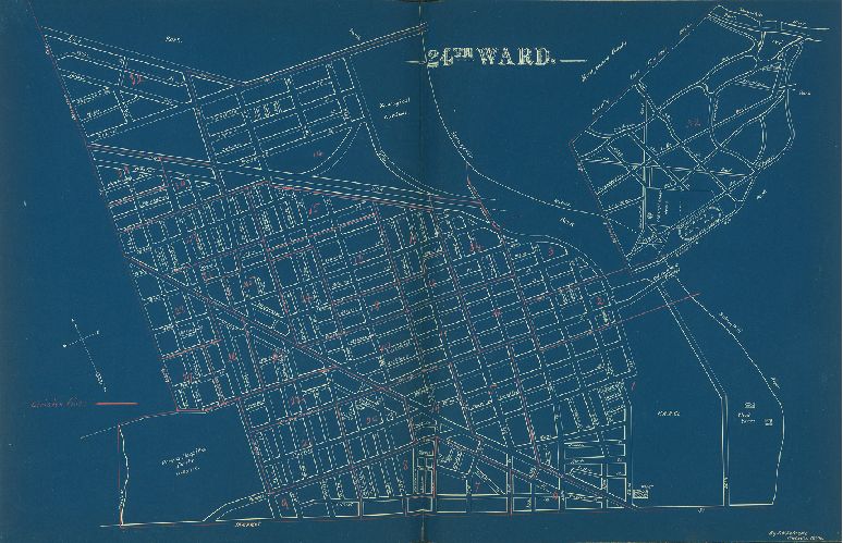 Ward 24, Schiedt's Atlas of the City of Philadelphia