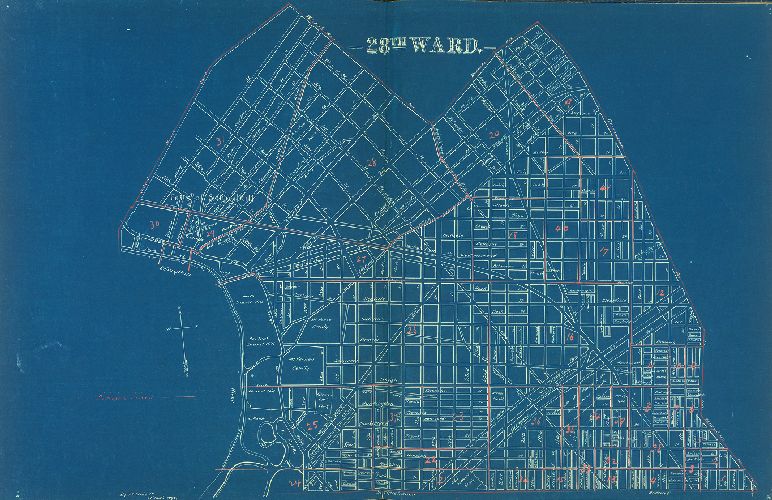 Ward 28, Schiedt's Atlas of the City of Philadelphia