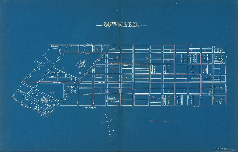Ward 30, Schiedt's Atlas of the City of Philadelphia