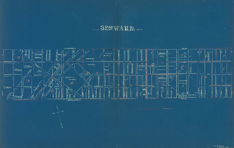Ward 32, Schiedt's Atlas of the City of Philadelphia