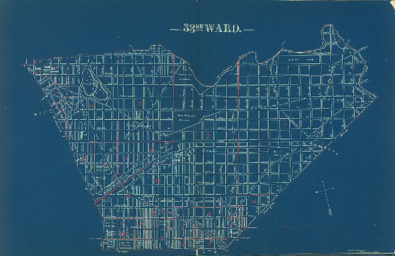 Ward 33, Schiedt's Atlas of the City of Philadelphia