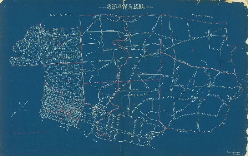 Ward 35, Schiedt's Atlas of the City of Philadelphia