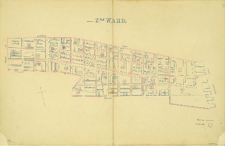 Ward 2, Schiedt's Atlas of the City of Philadelphia