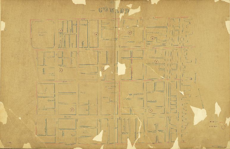 Ward 6, Schiedt's Atlas of the City of Philadelphia
