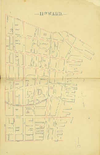 Ward 11, Schiedt's Atlas of the City of Philadelphia