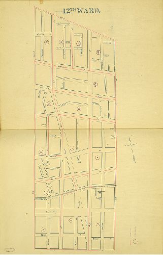 Ward 12, Schiedt's Atlas of the City of Philadelphia