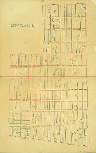 Ward 20, Schiedt's Atlas of the City of Philadelphia