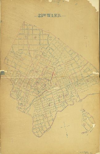 Ward 23, Schiedt's Atlas of the City of Philadelphia