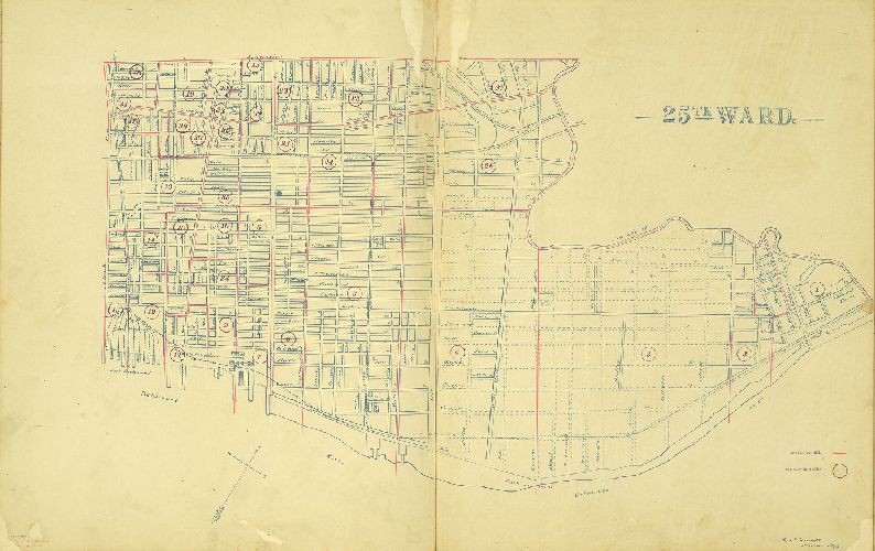 Ward 25, Schiedt's Atlas of the City of Philadelphia