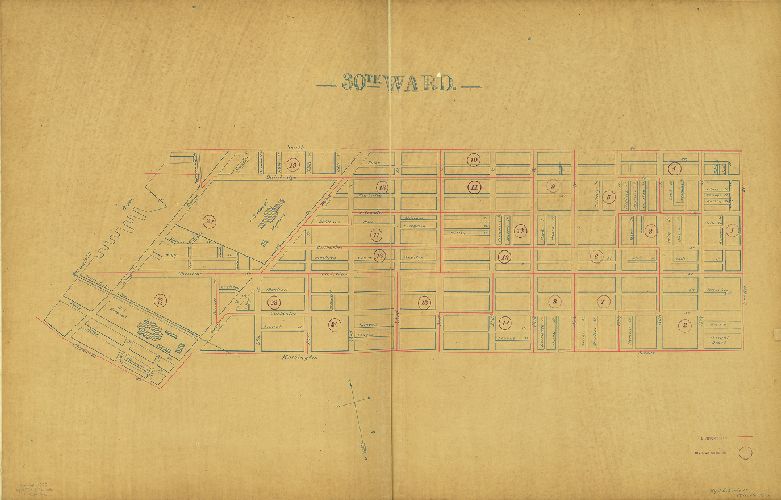 Ward 30, Schiedt's Atlas of the City of Philadelphia