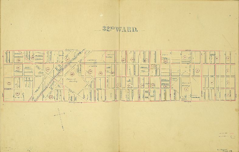 Ward 32, Schiedt's Atlas of the City of Philadelphia