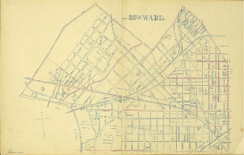 Ward 38, Schiedt's Atlas of the City of Philadelphia