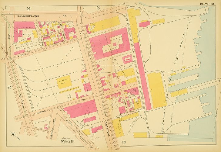 Plate 18, Atlas of the 18th, 19th & 31st Wards of the City of Philadelphia