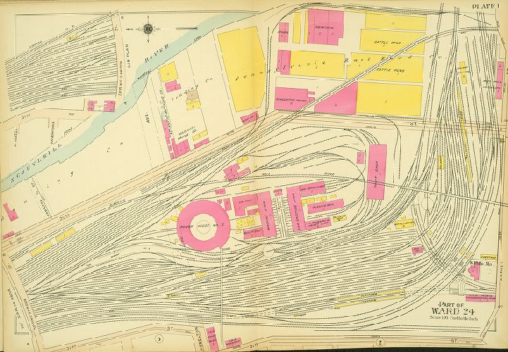 Plate 1, Atlas of the 24th, 34th & 44th Wards of the City of Philadelphia