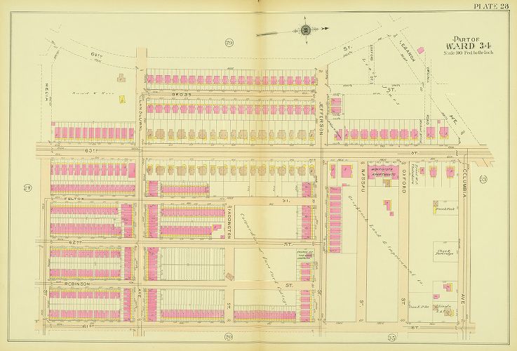 Plate 28, Atlas of the 24th, 34th & 44th Wards of the City of Philadelphia