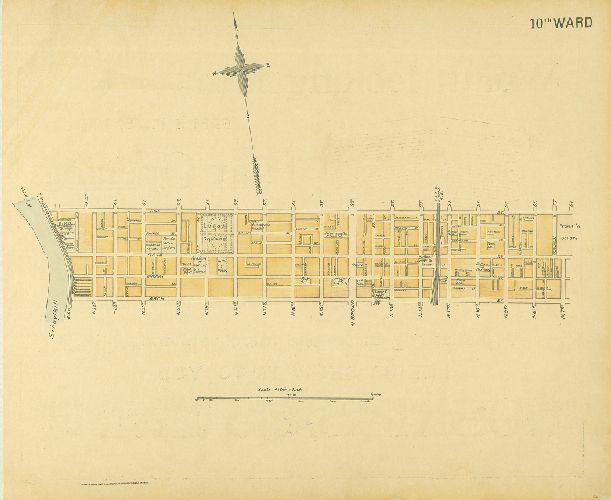 Ward 10, Street Atlas of Philadelphia by Wards