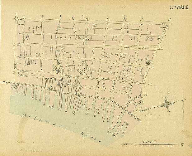 Ward 11, Street Atlas of Philadelphia by Wards