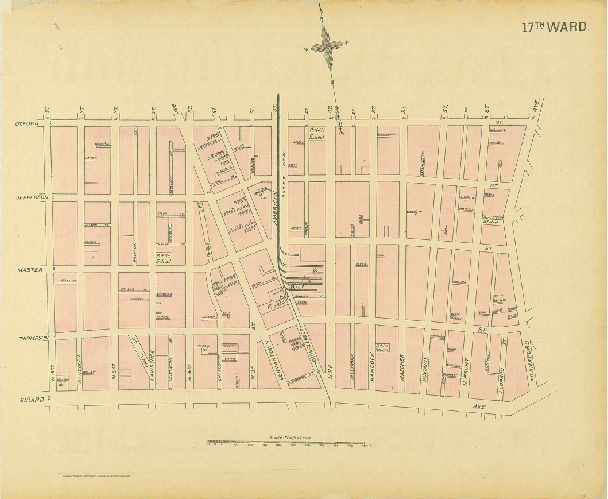 Ward 17, Street Atlas of Philadelphia by Wards