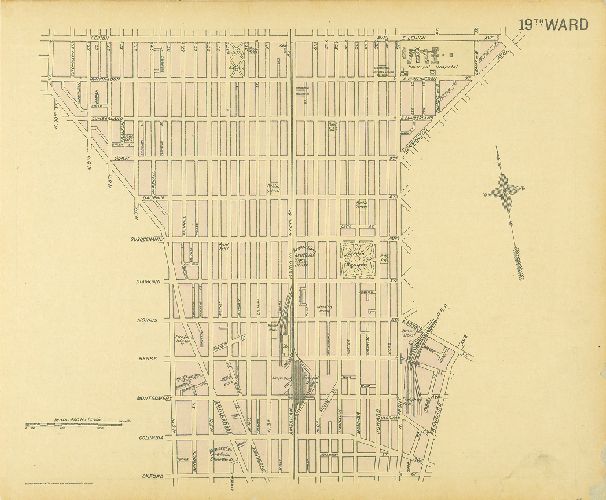 Ward 19, Street Atlas of Philadelphia by Wards
