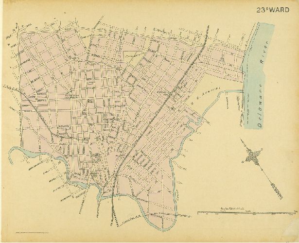 Ward 23, Street Atlas of Philadelphia by Wards