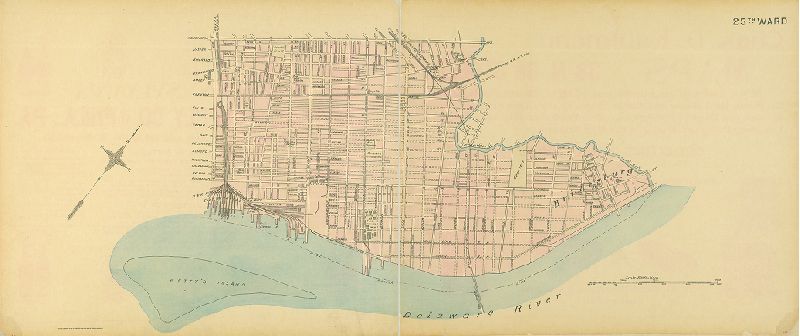 Ward 25, Street Atlas of Philadelphia by Wards