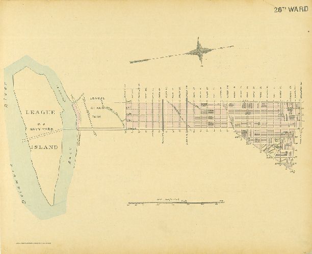 Ward 26, Street Atlas of Philadelphia by Wards