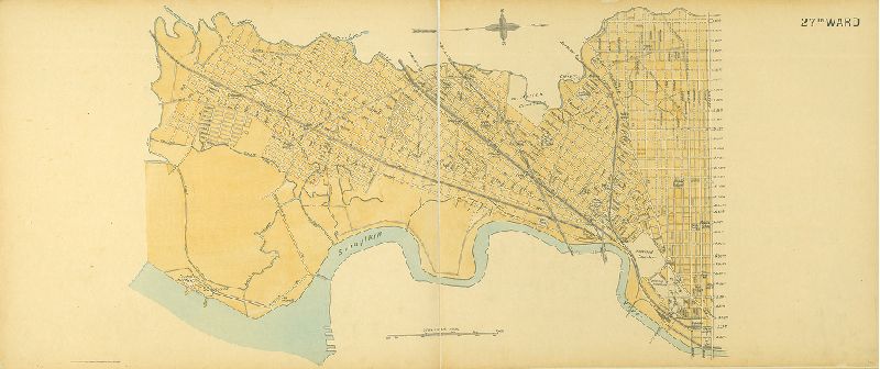 Ward 27, Street Atlas of Philadelphia by Wards