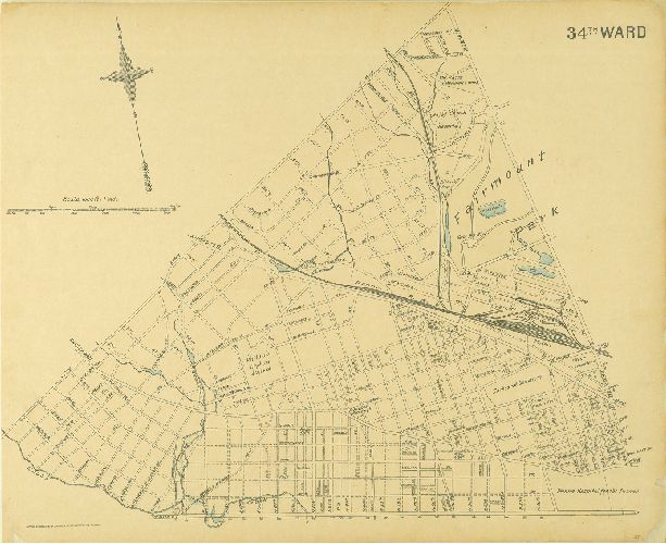 Ward 34, Street Atlas of Philadelphia by Wards