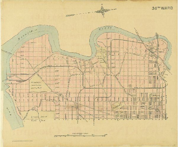 Ward 36, Street Atlas of Philadelphia by Wards