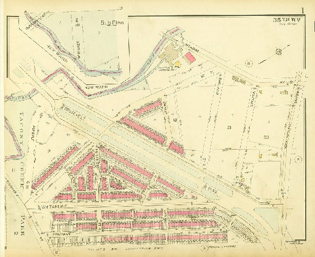 Plate 1, Atlas of the 35th Ward, Philadelphia.