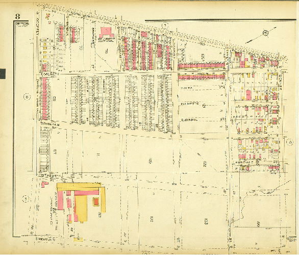 Plate 8, Atlas of the 35th Ward, Philadelphia.