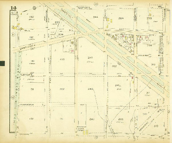 Plate 14, Atlas of the 35th Ward, Philadelphia.
