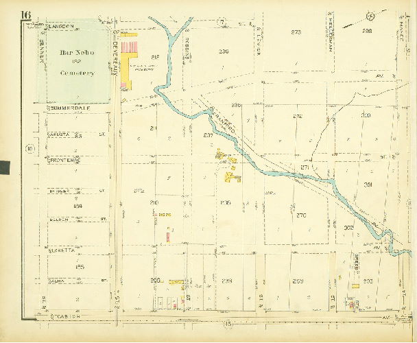 Plate 16, Atlas of the 35th Ward, Philadelphia.