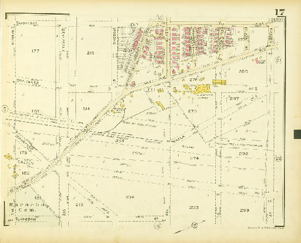 Plate 17, Atlas of the 35th Ward, Philadelphia.