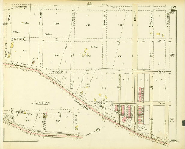 Plate 27, Atlas of the 35th Ward, Philadelphia.
