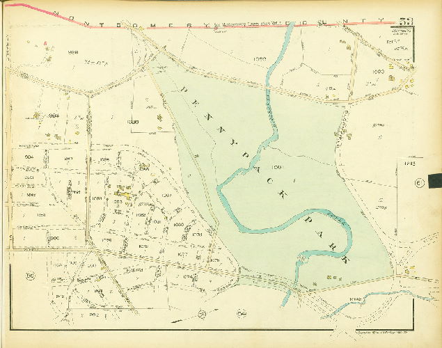 Plate 53, Atlas of the 35th Ward, Philadelphia.