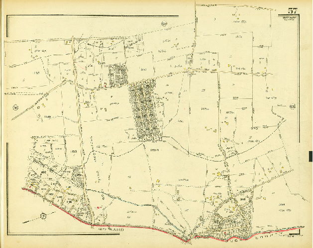 Plate 57, Atlas of the 35th Ward, Philadelphia.