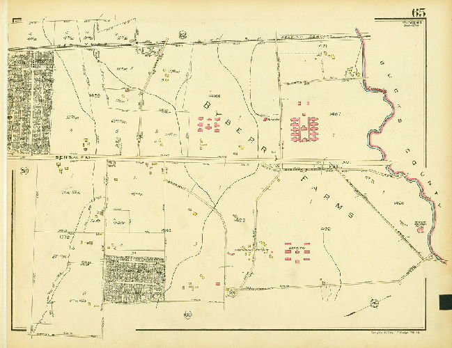 Plate 65, Atlas of the 35th Ward, Philadelphia.