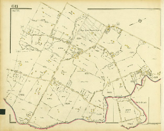 Plate 66, Atlas of the 35th Ward, Philadelphia.
