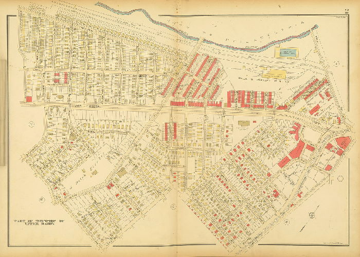 Plate 2, Atlas of Delaware County, vol. 1
