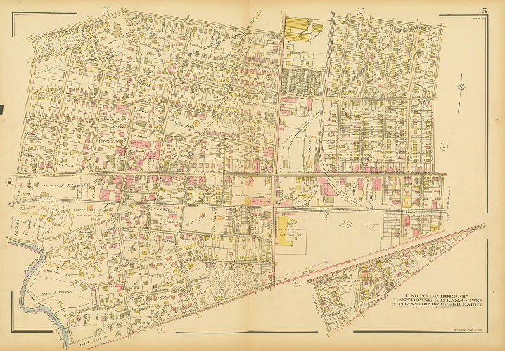 Plate 5, Atlas of Delaware County, vol. 1