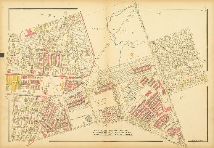 Plate 6, Atlas of Delaware County, vol. 1